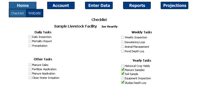 Checklist